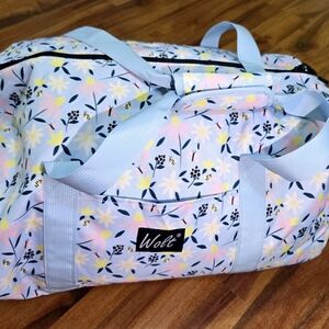 TOTE BAG FASHION Floral Women's Bag - Blue and Yellow